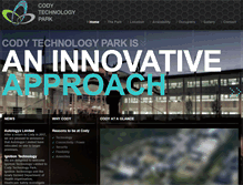 Tablet Screenshot of codytechnologypark.com
